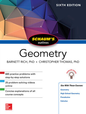 cover image of Schaum's Outline of Geometry